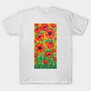 Tuscan Poppies T-Shirt